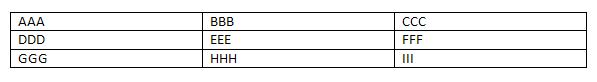 Table Grid